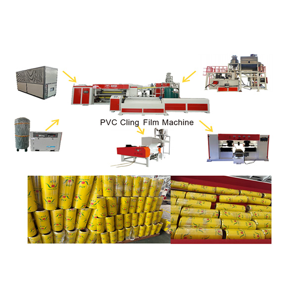 Máy cán màng bảo vệ thực phẩm PVC tốc độ cao hoàn toàn tự động